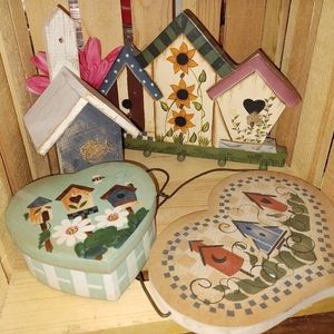 Bundle of Birdhouse Decor